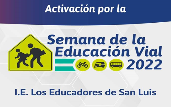 Lima Metropolitana: Activación por la Semana de la Educación Vial en el Colegio Los Educadores de San Luis